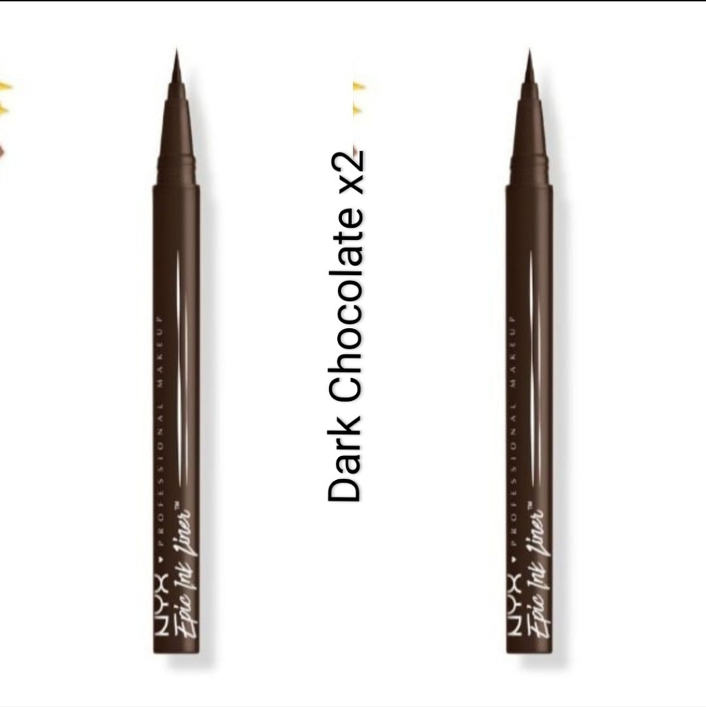 NYX Professional Makeup Epic Ink Liner - Dark Chocolate 🤎 ✨ (Set Of 2)